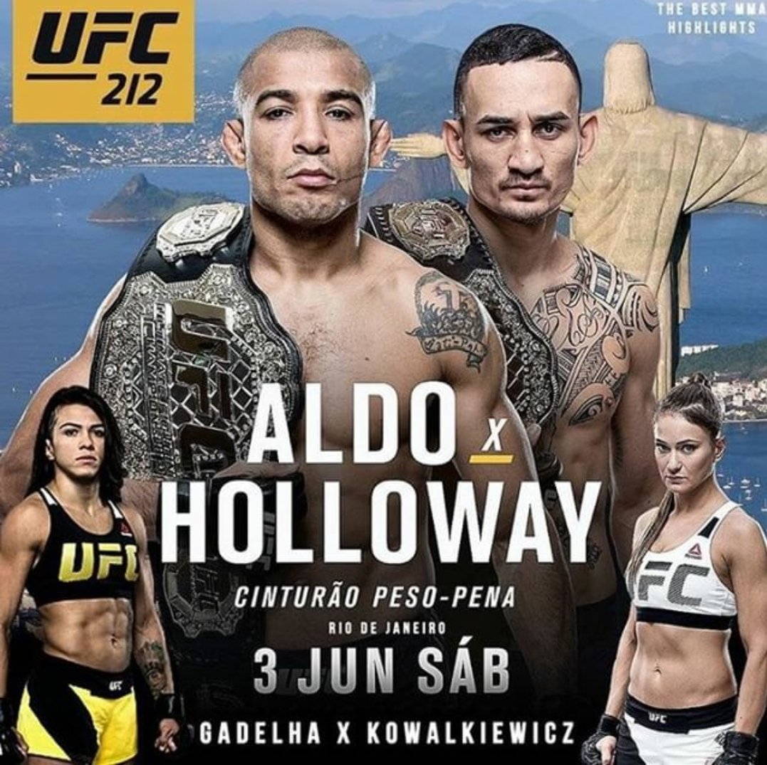 Poster/affiche UFC 212 - Rio