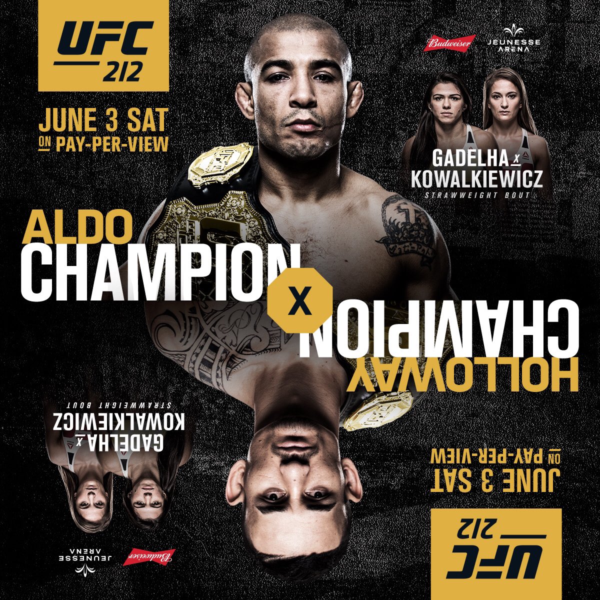 Poster/affiche UFC 212 - Rio