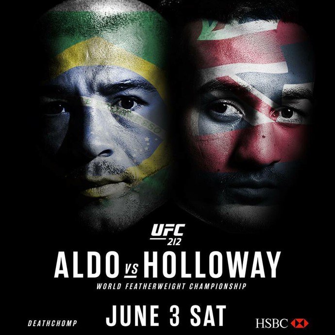 Poster/affiche UFC 212 - Rio