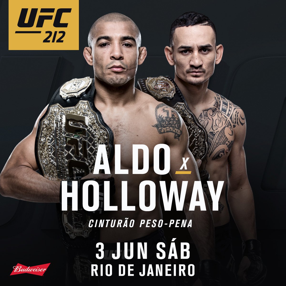 Poster/affiche UFC 212 - Rio