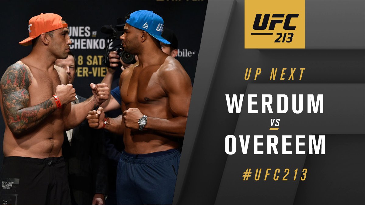 Fabricio Werdum contre Alistair Overeem