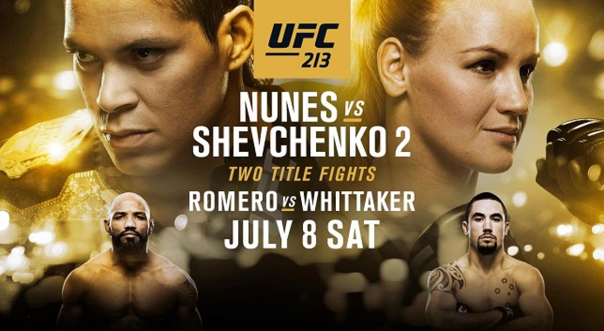 Poster/affiche UFC 213 - Vegas