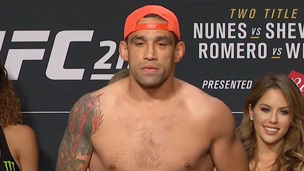 Fabricio Werdum contre Alistair Overeem