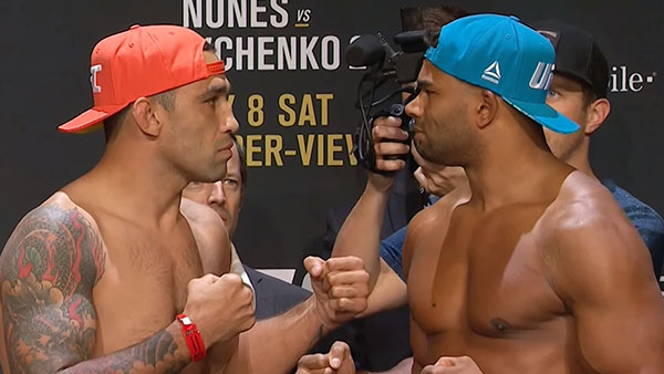 Fabricio Werdum contre Alistair Overeem