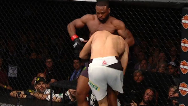 Tyron Woodley contre Demian Maia