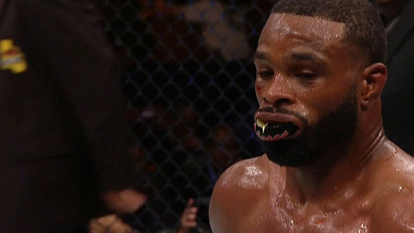 Tyron Woodley contre Demian Maia