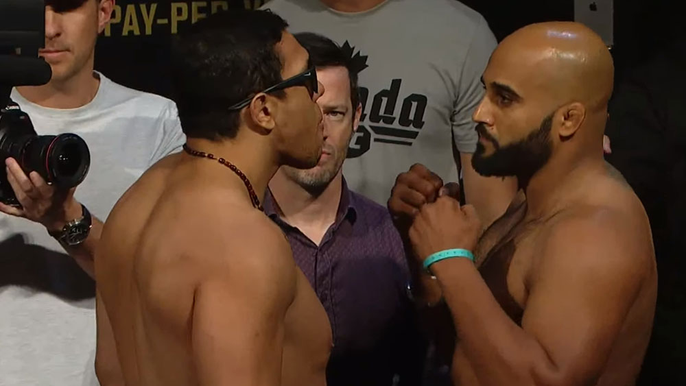 Luis Henrique contre Arjan Bhullar