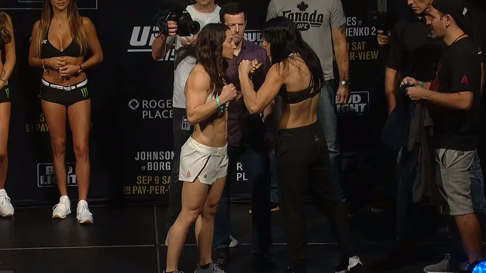 Sara McMann contre Ketlen Vieira