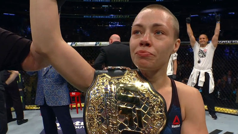 Joanna Jedrzejczyk contre Rose Namajunas