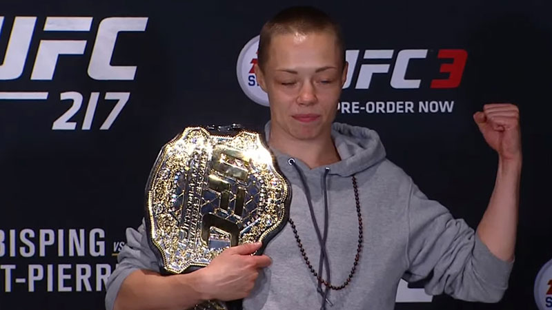 UFC 217 - Rose Namajunas