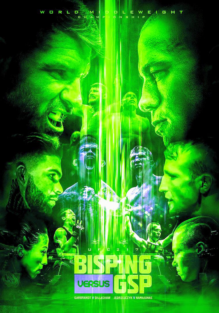 Poster/affiche UFC 217 - New York