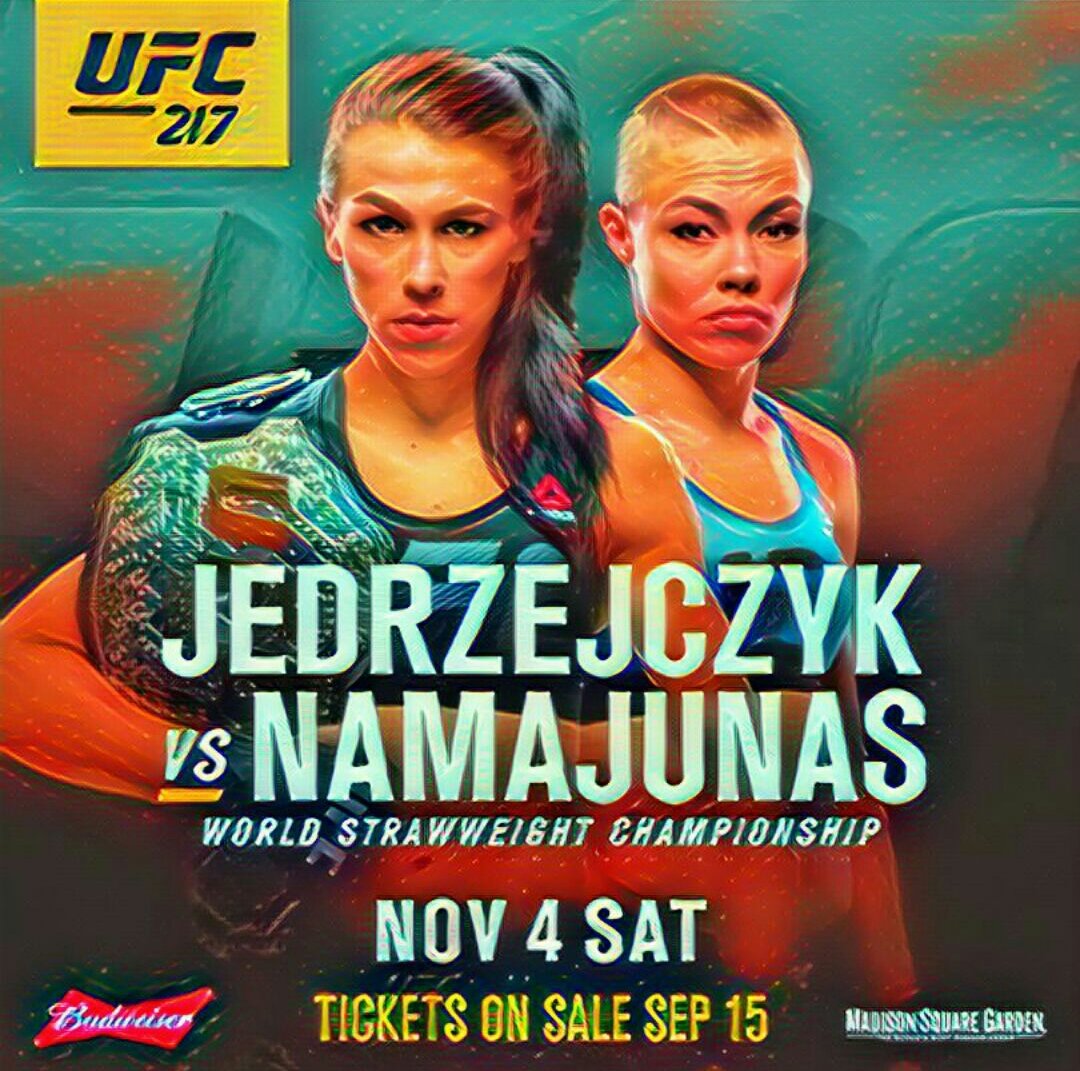 Poster/affiche UFC 217 - New York