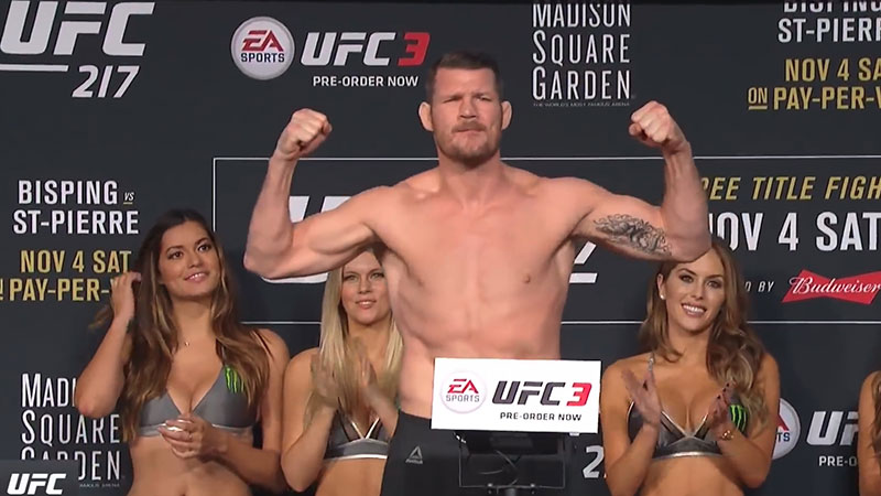 UFC 217 - Michael Bisping contre Georges St. Pierre