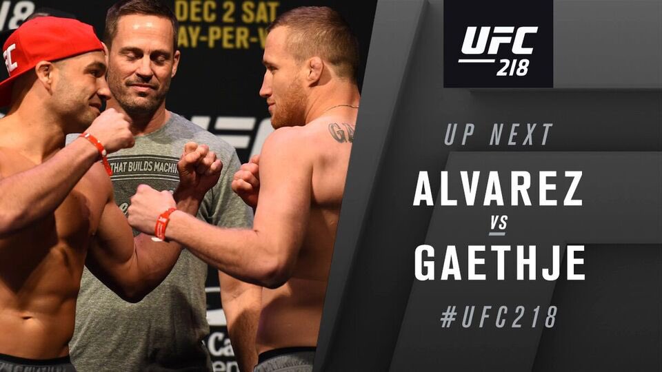 UFC 218 - Eddie Alvarez contre Justin Gaethje