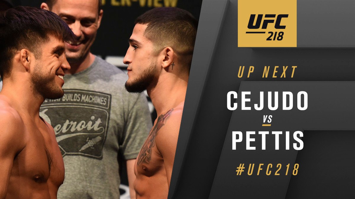 UFC 218 - Henry Cejudo contre Sergio Pettis