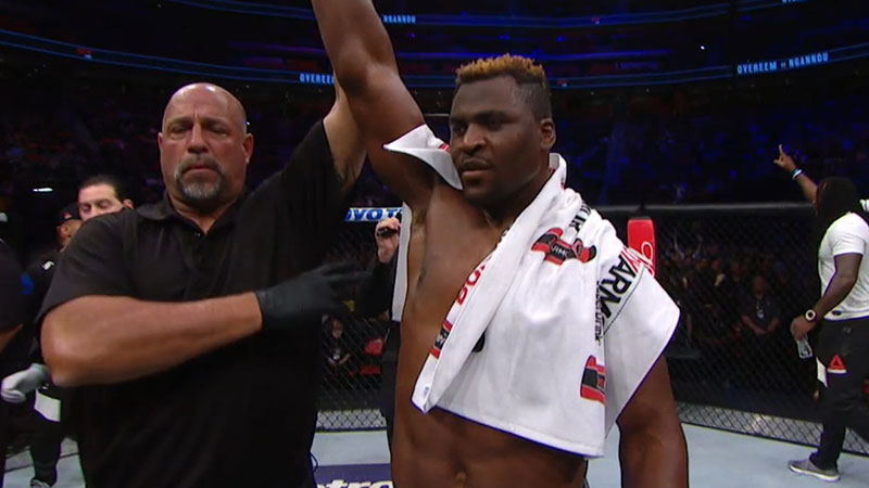 UFC 218 - Alistair Overeem contre Francis Ngannou