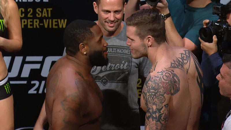 Justin Willis contre Allen Crowder