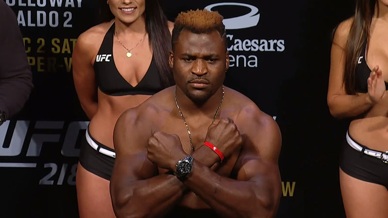 UFC 218 - Alistair Overeem contre Francis Ngannou