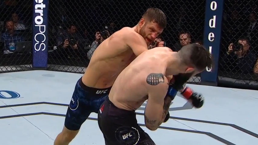 Calvin Kattar contre Shane Burgos