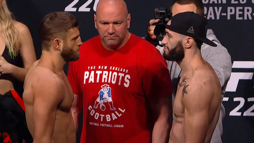 Calvin Kattar contre Shane Burgos