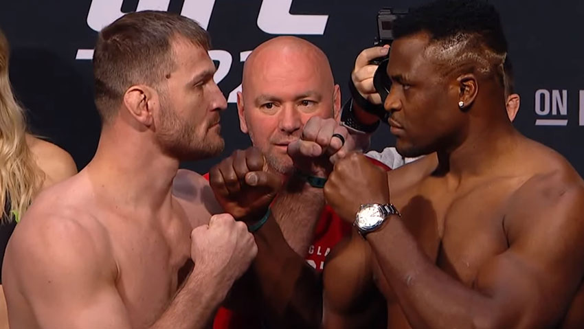 UFC 220 - Stipe Miocic contre Francis Ngannou