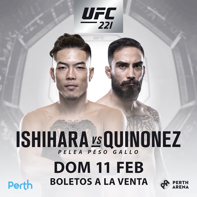 Poster/affiche UFC 221 - Perth