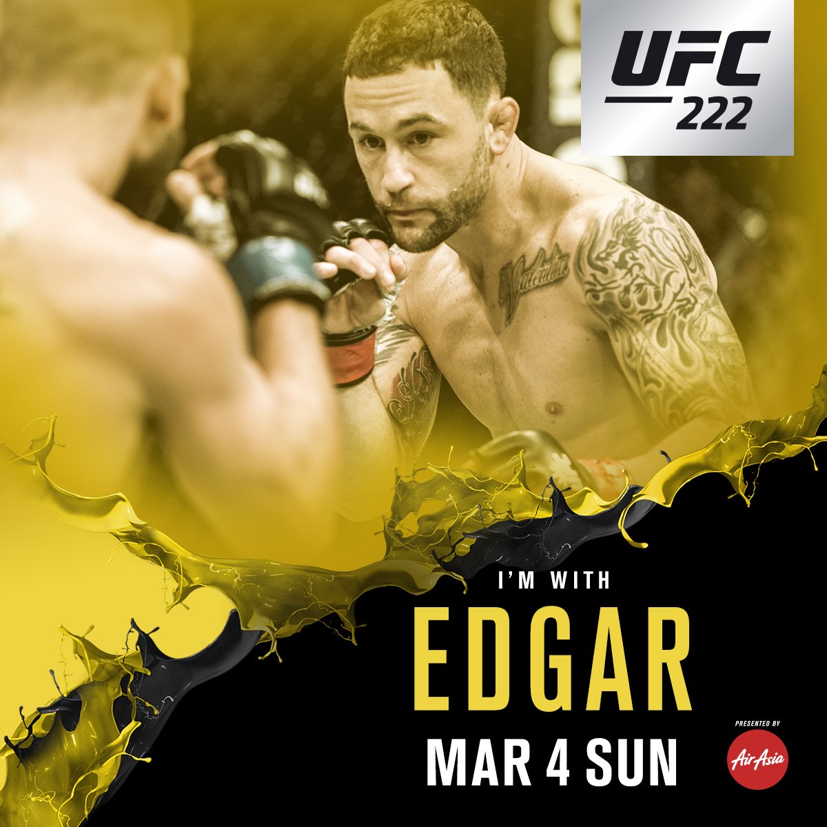 Poster/affiche UFC 222 - las vegas