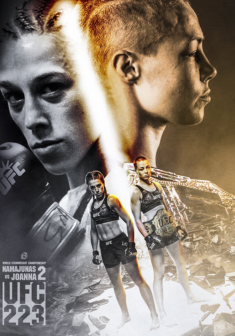 Poster/affiche UFC 223 - New York