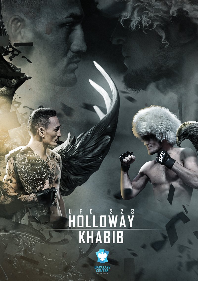 Poster/affiche UFC 223 - New York