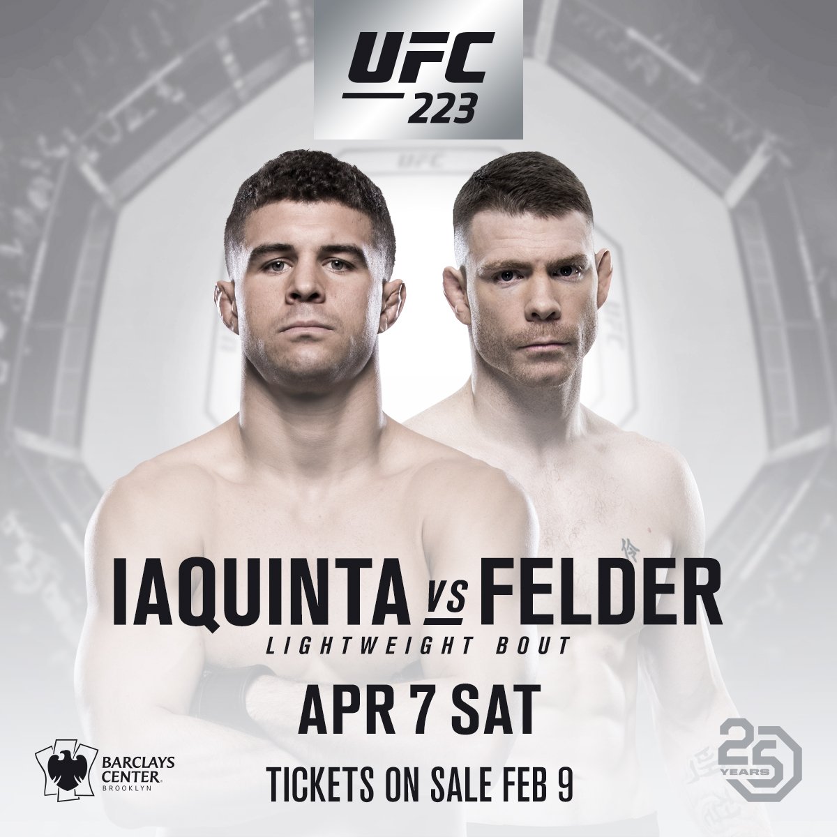 Poster/affiche UFC 223 - New York