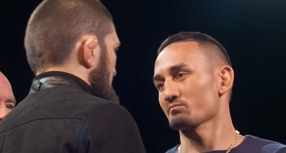 Max Holloway contre Khabib Nurmagomedov