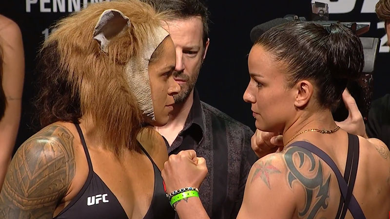 Amanda Nunes contre Raquel Pennington