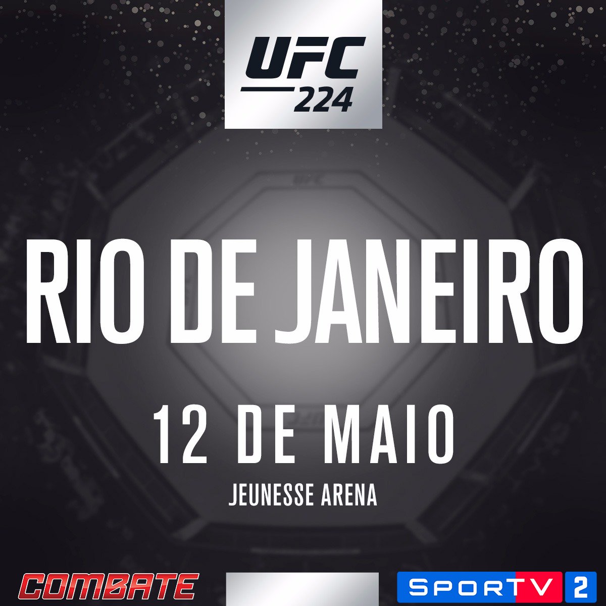 Poster/affiche UFC 224 - Rio de Janeiro