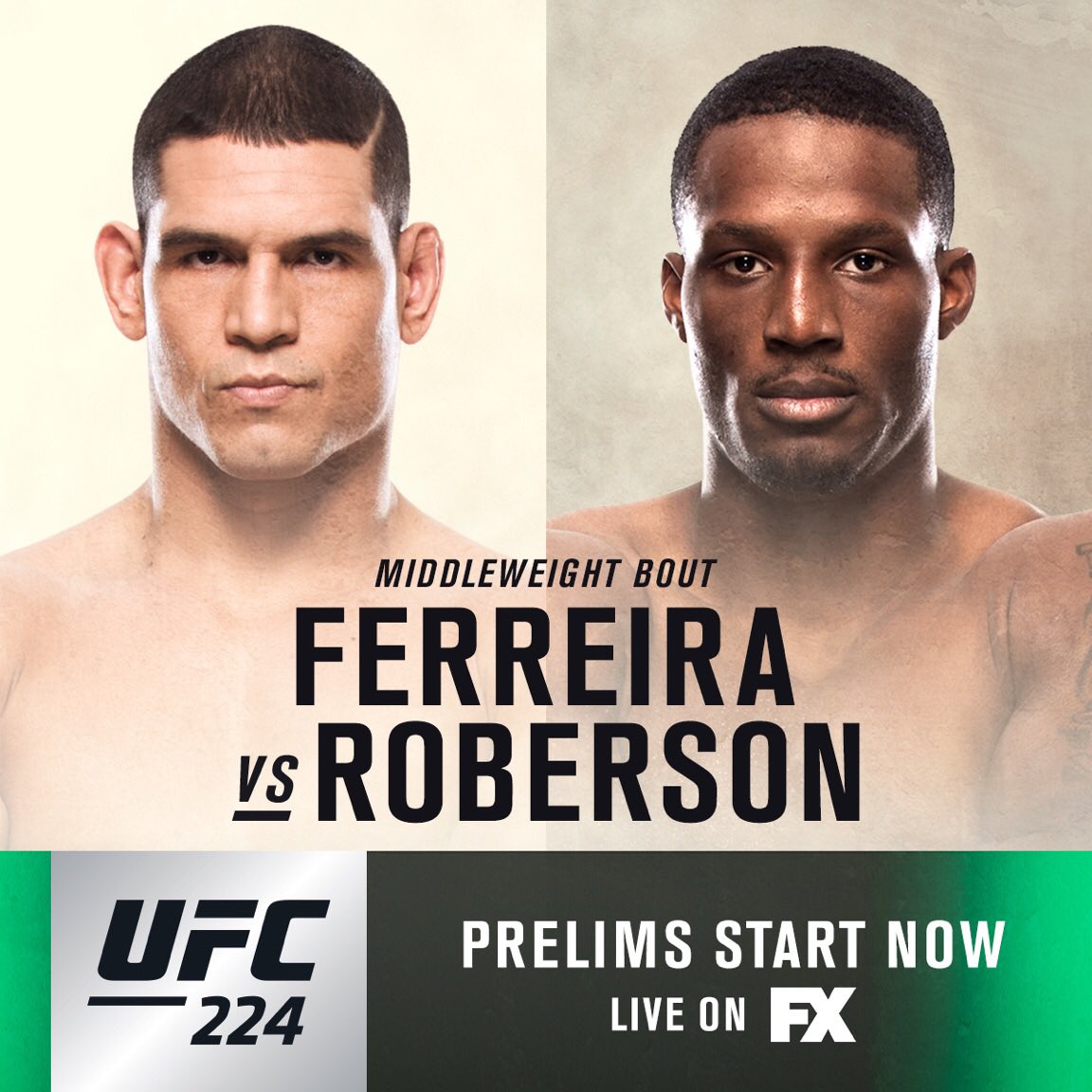 Poster/affiche UFC 224 - Rio de Janeiro