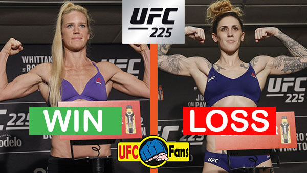 Holly Holm contre Megan Anderson