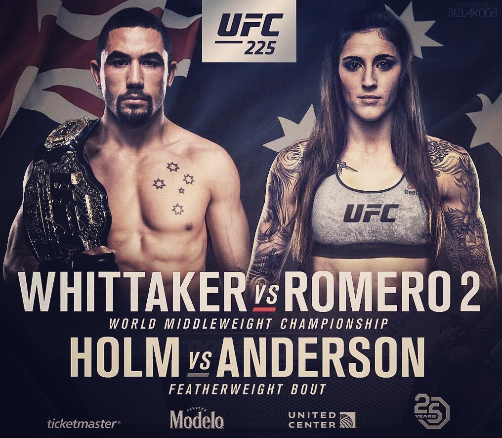 Poster/affiche UFC 225 - Chicago