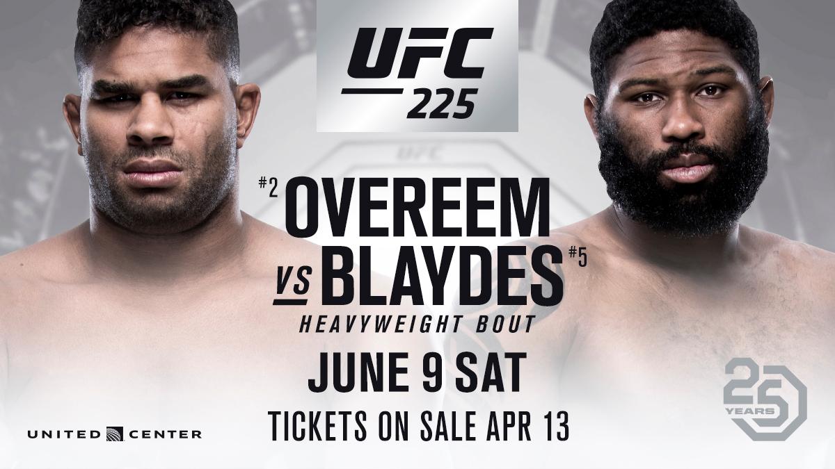 Poster/affiche UFC 225 - Chicago