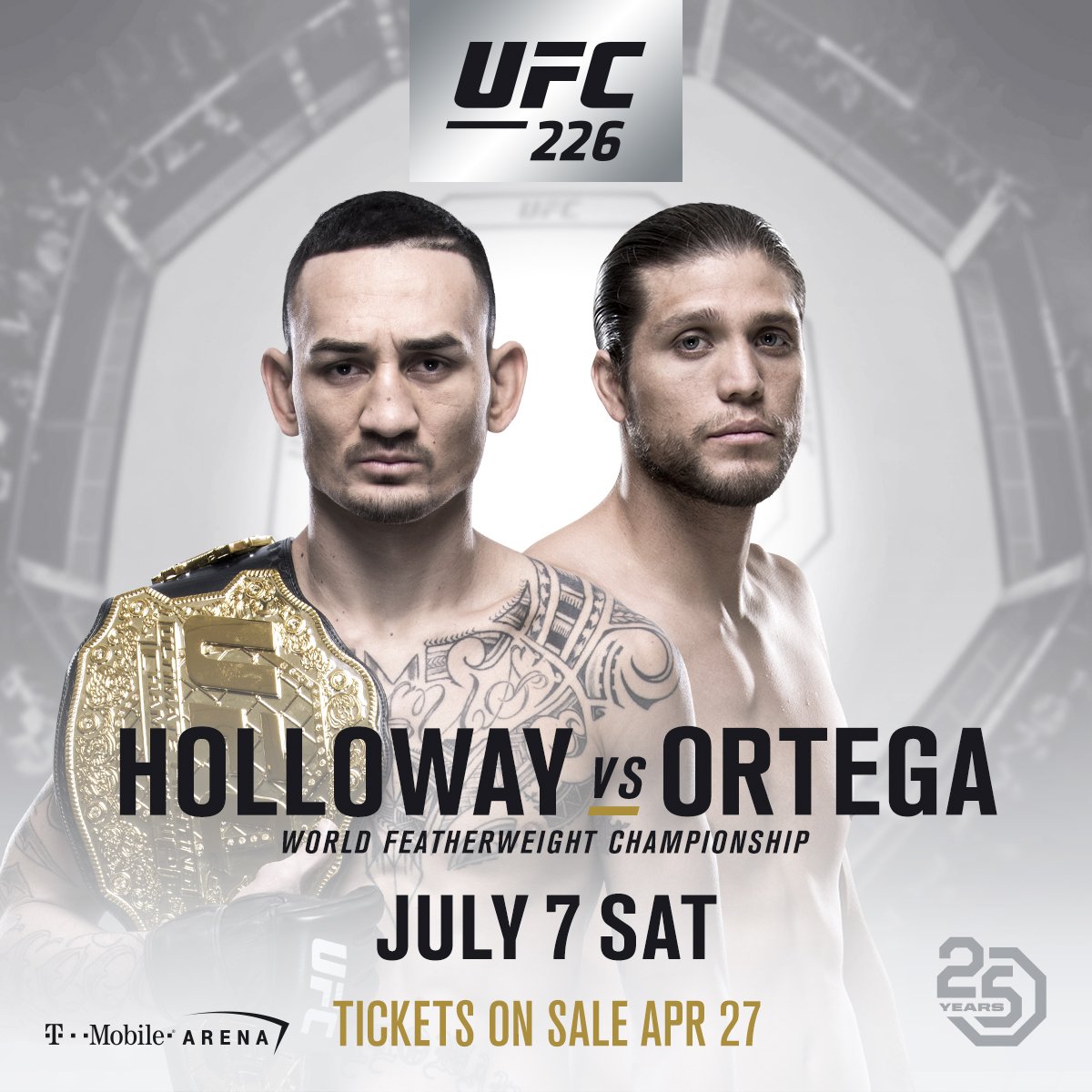 Poster/affiche UFC 226