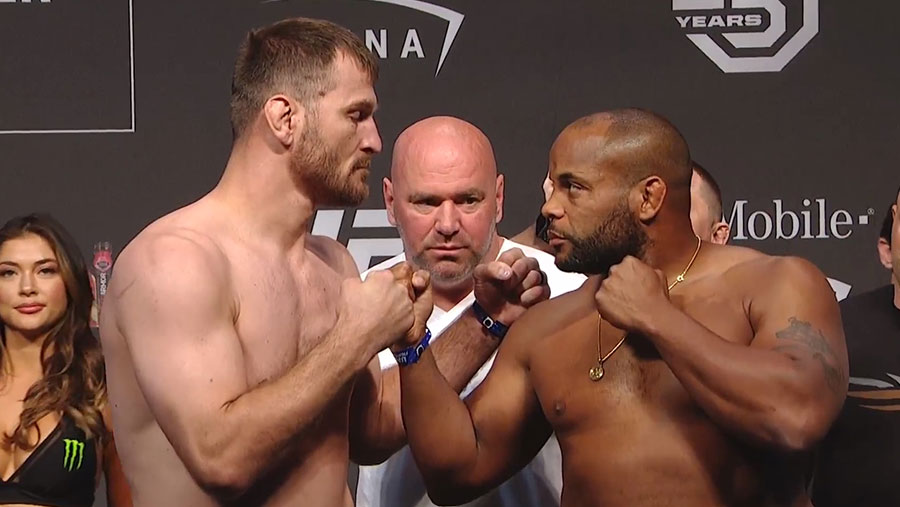 Stipe Miocic contre Daniel Cormier