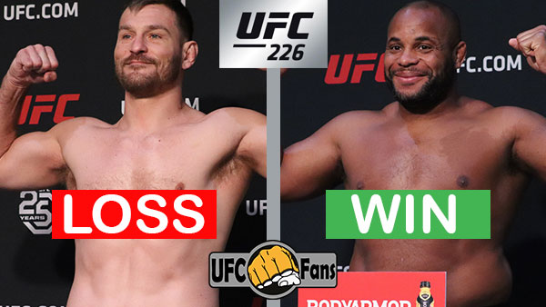 Stipe Miocic contre Daniel Cormier