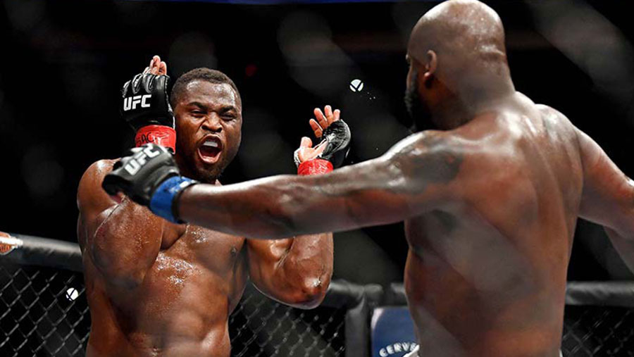 Francis Ngannou contre Derrick Lewis