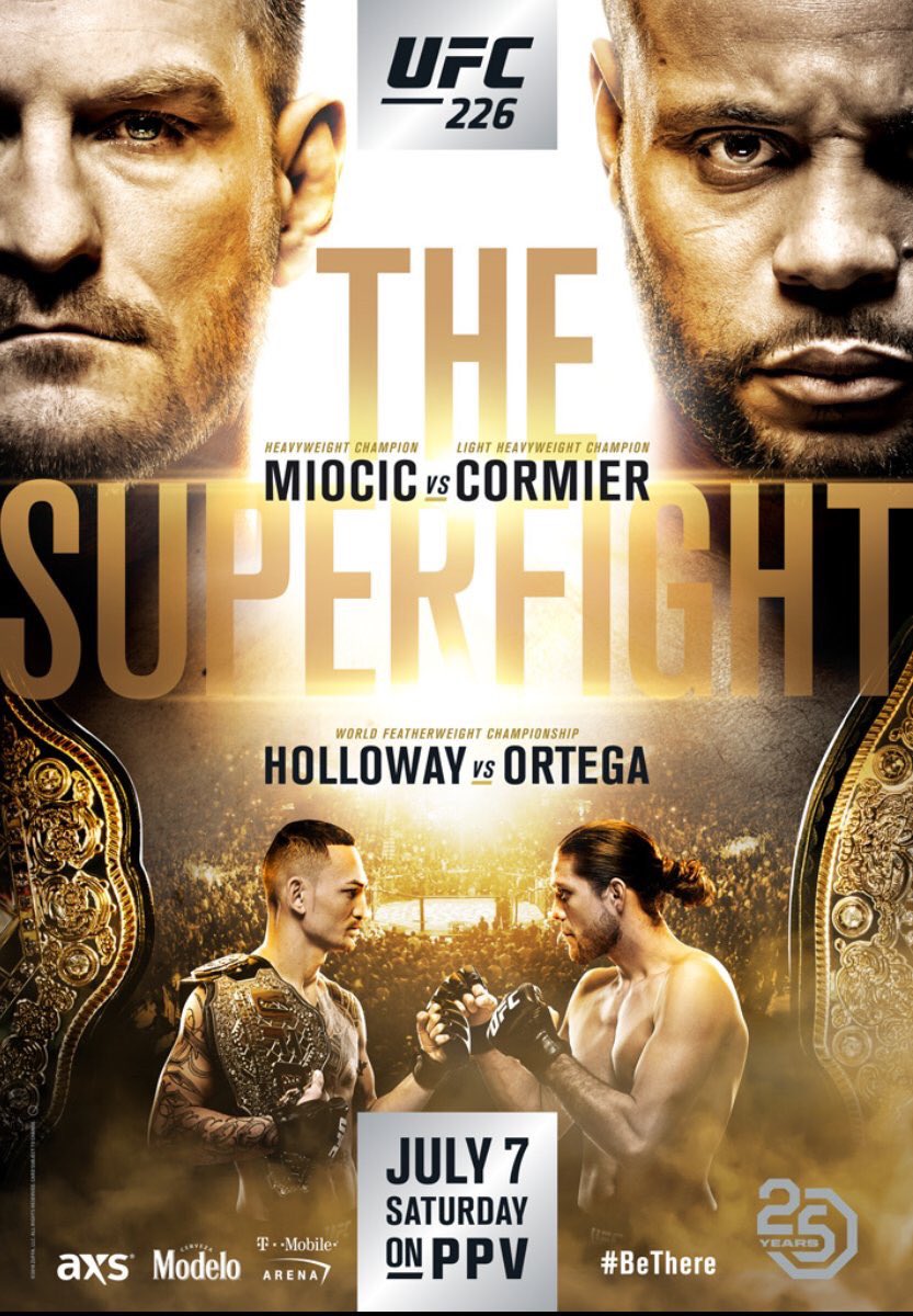 Poster/affiche UFC 226