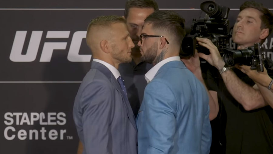 T.J. Dillashaw contre Cody Garbrandt