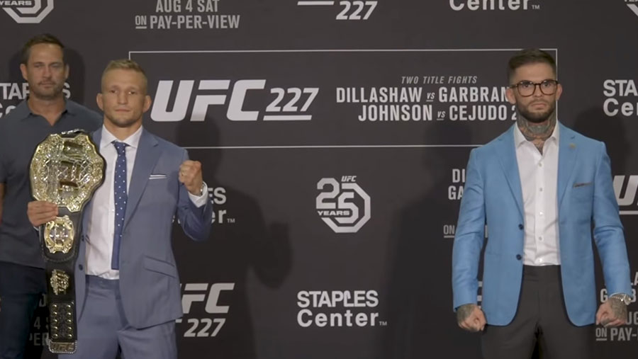 T.J. Dillashaw contre Cody Garbrandt