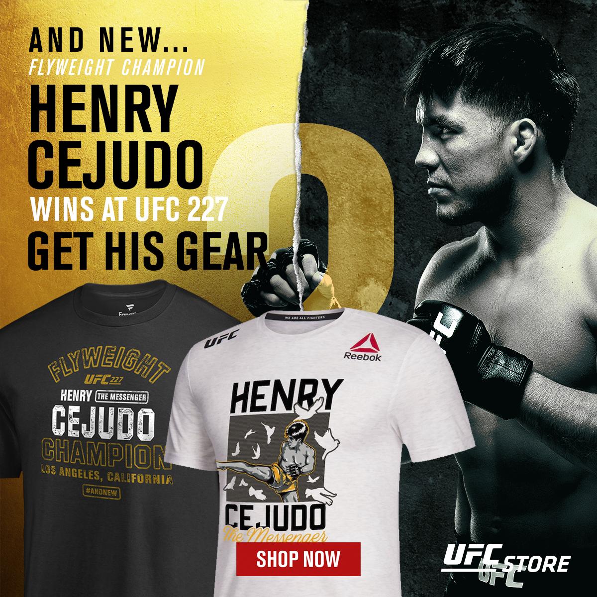 Demetrious Johnson contre Henry Cejudo