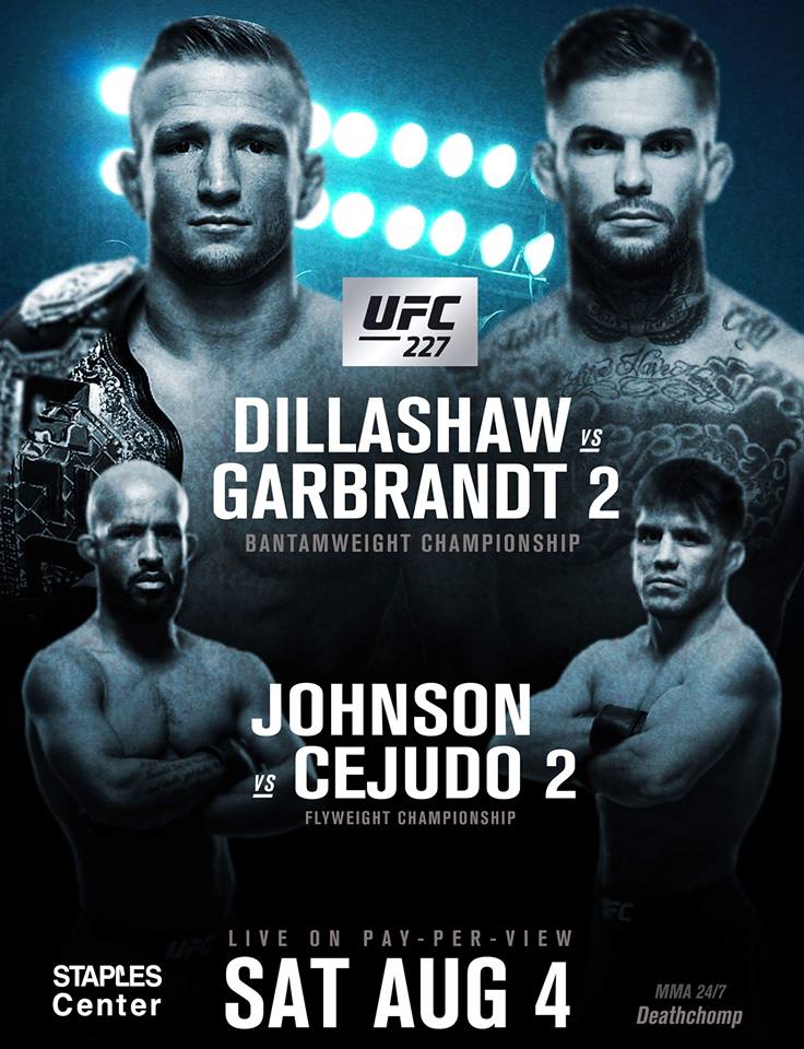 Poster/affiche UFC 227