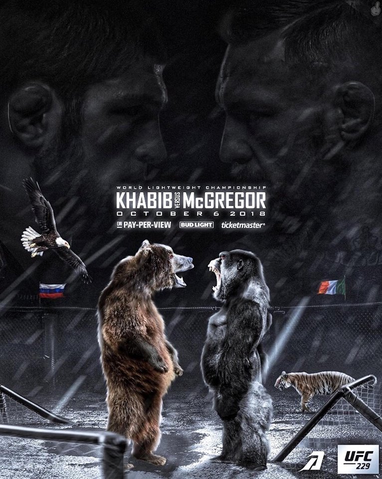 Poster des fans UFC 229