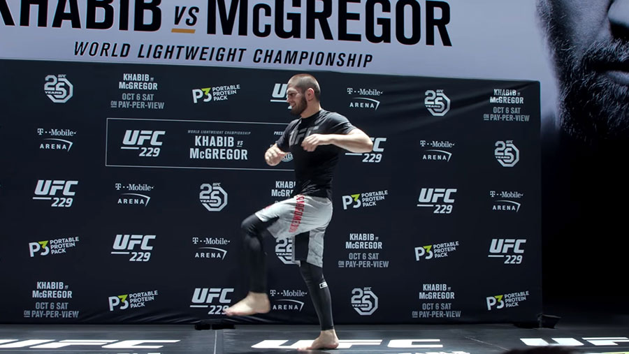 UFC 229 - Open Workout : Khabib Nurmagomedov