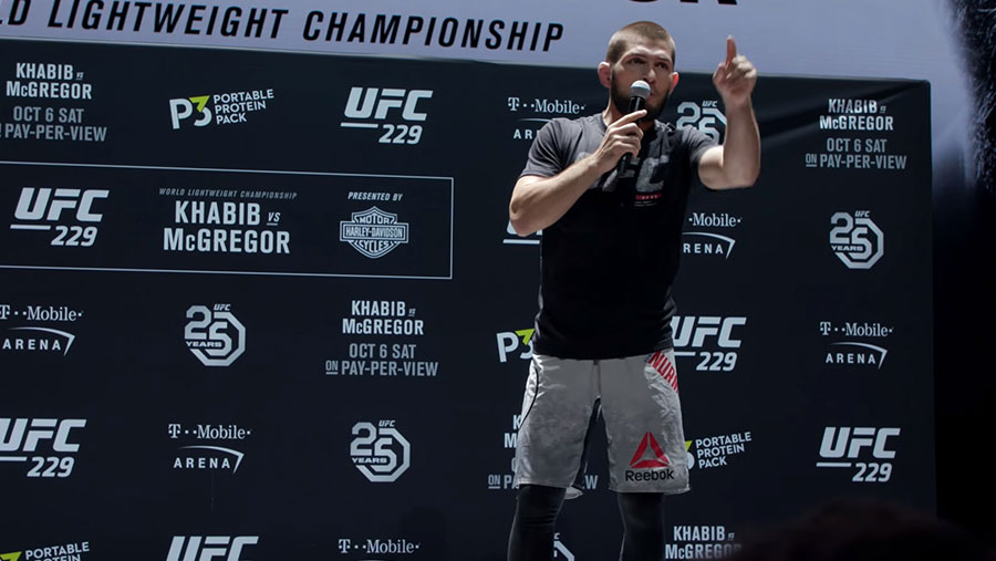 UFC 229 - Open Workout : Khabib Nurmagomedov