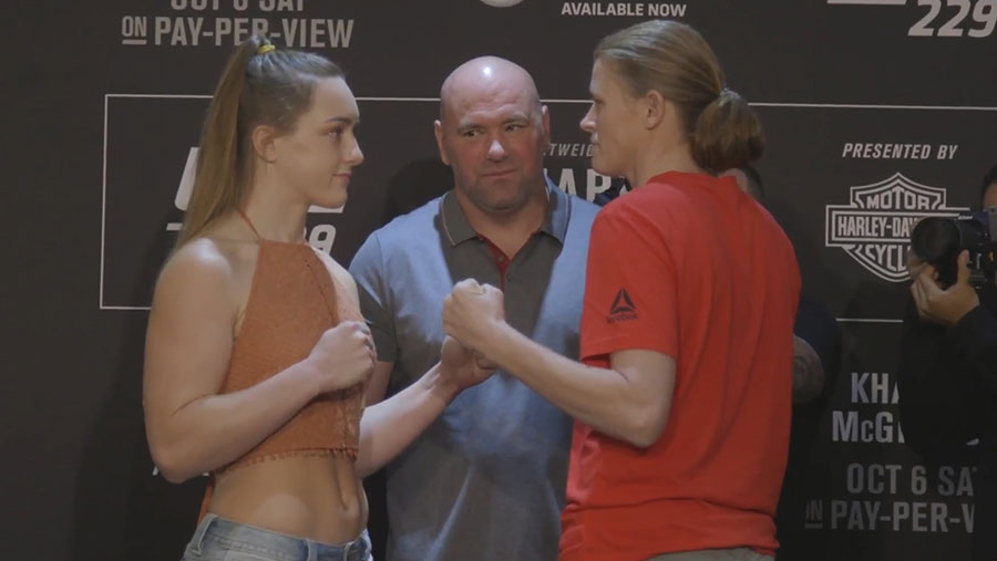 Aspen Ladd contre Tonya Evinger